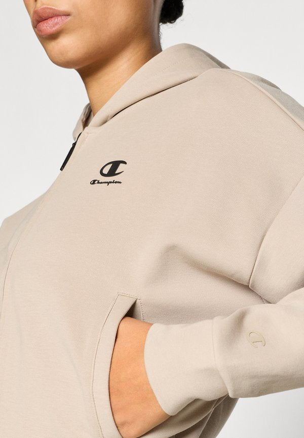 Champion C-TECH INTERLOCK HOODED FULL ZIP SWEATSHIRT