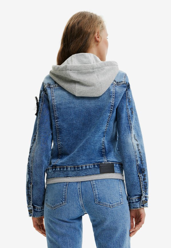 Desigual HOODED DENIM TRUCKER