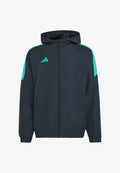 adidas Performance Zip-up sweatshirt - night grey mint rush white
