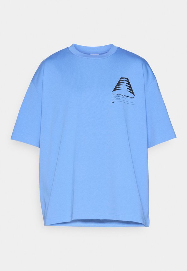 adidas Performance ANTHONY ADWARDS ANTED TEE - Print T-shirt - blue fusion