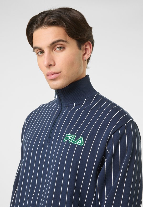 Fila STATUTO LOOSE PINSTRIPED HALF ZIP