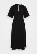JDY JDYDIVYA RUCHING MIDI DRESS