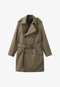 Mango Trenchcoat - brown