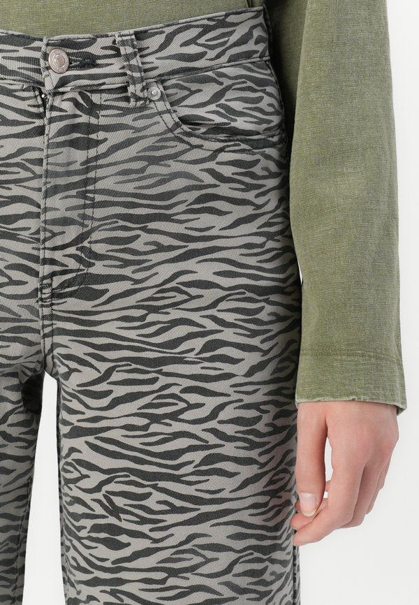 ONLY ONLMADISON WIDE ANIMAL PANT
