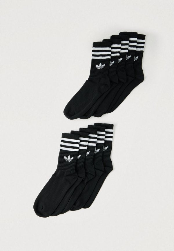 adidas Originals UNISEX 10 PACK - Socks - black