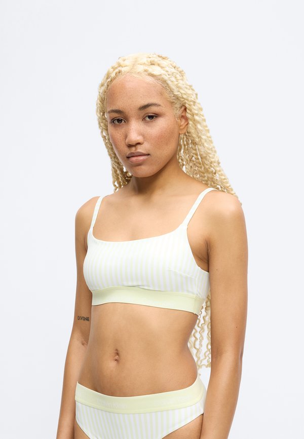 Calvin Klein Swimwear SQUARE NECK BRALETTE ICON SWIM