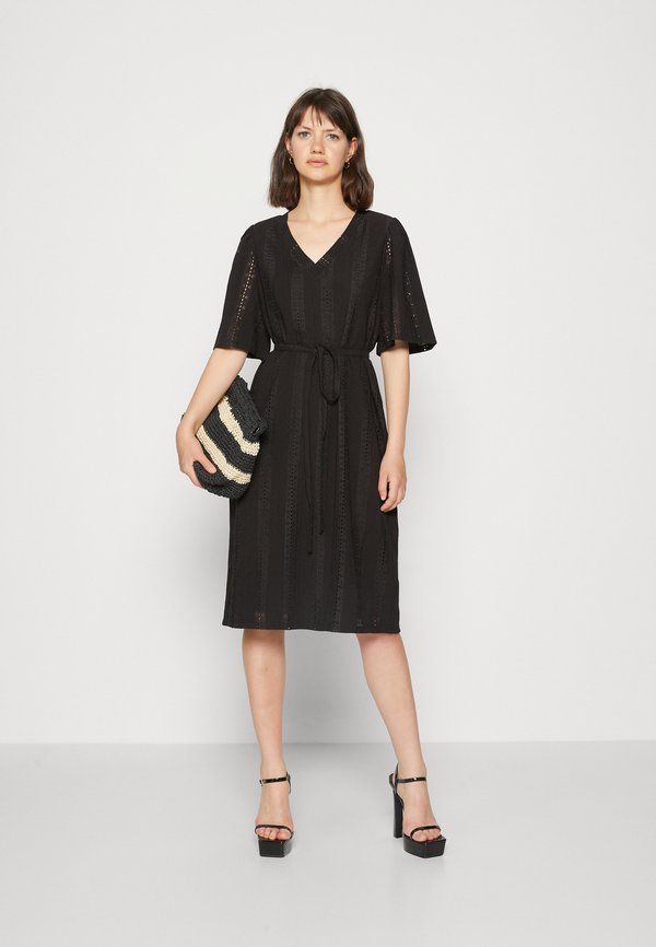 VILA VIAGATHA V-NECK 2/4 KNEE DRESS