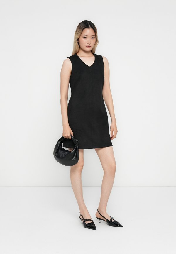 ONLY ONLYLVA LIFE FAUX SUEDE PINNY DRESS