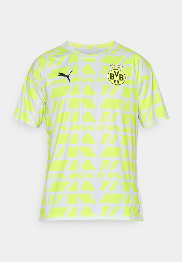 Puma BVB WARM UP - Club wear - silver-coloured mist/yellow alert