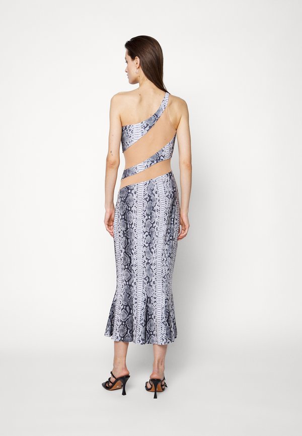 Norma Kamali SNAKE FISHTAIL DRESS TO MIDCALF