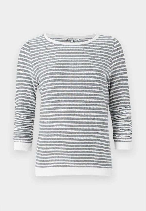 TOM TAILOR DENIM STRIPED JACQUARD