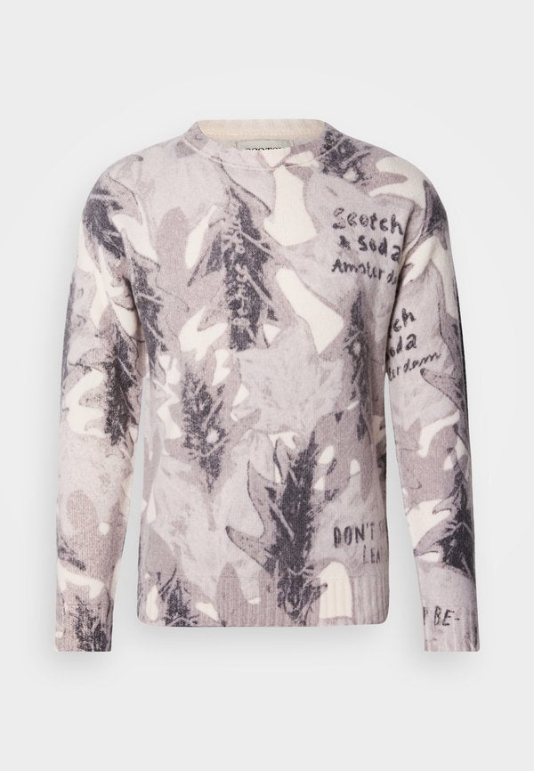 Scotch & Soda PRINTED DROPPED SHOULDER