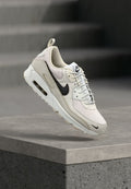 Nike Sportswear AIR MAX 90  - Trainers - white/black/light orewood brown/phantom/summit white