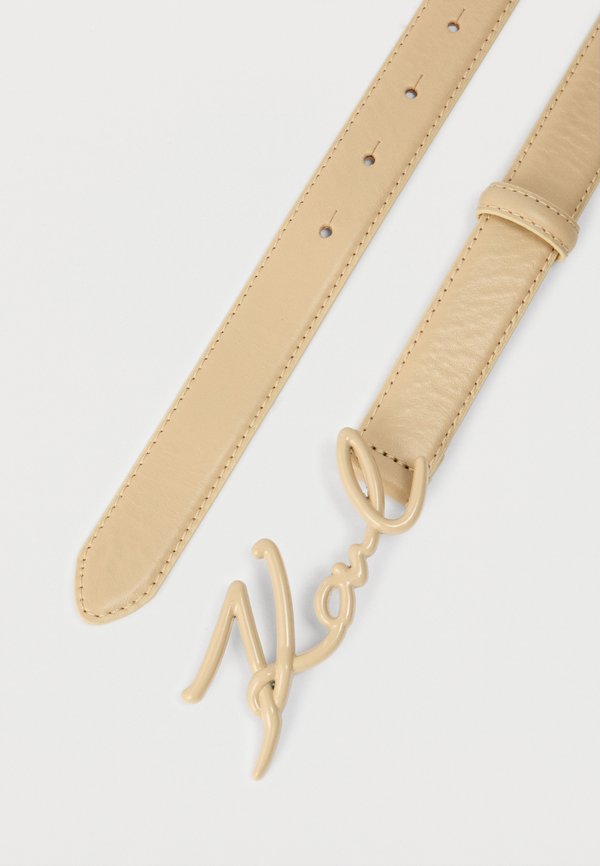 KARL LAGERFELD SIGNATURE ENAMEL BELT