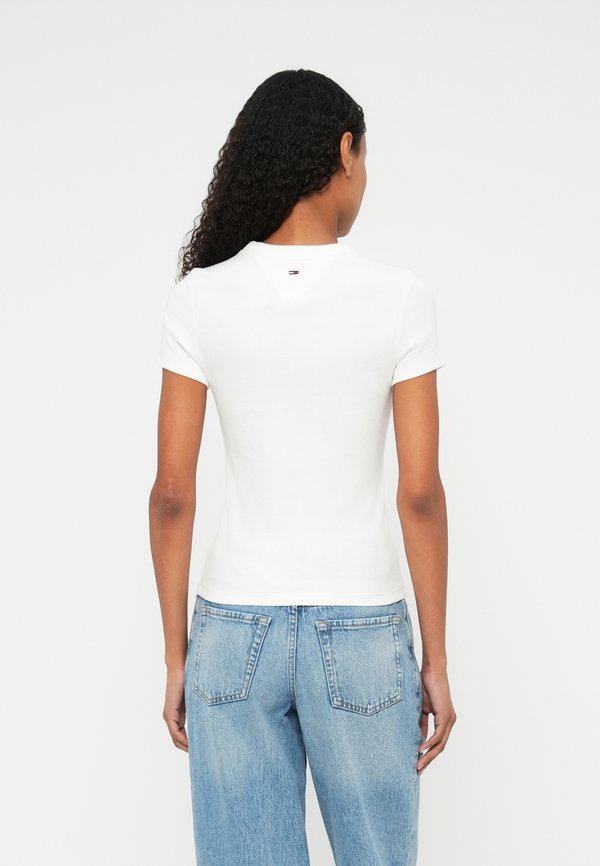 Tommy Jeans SLIM SCRIPT LABEL TEE UNISEX