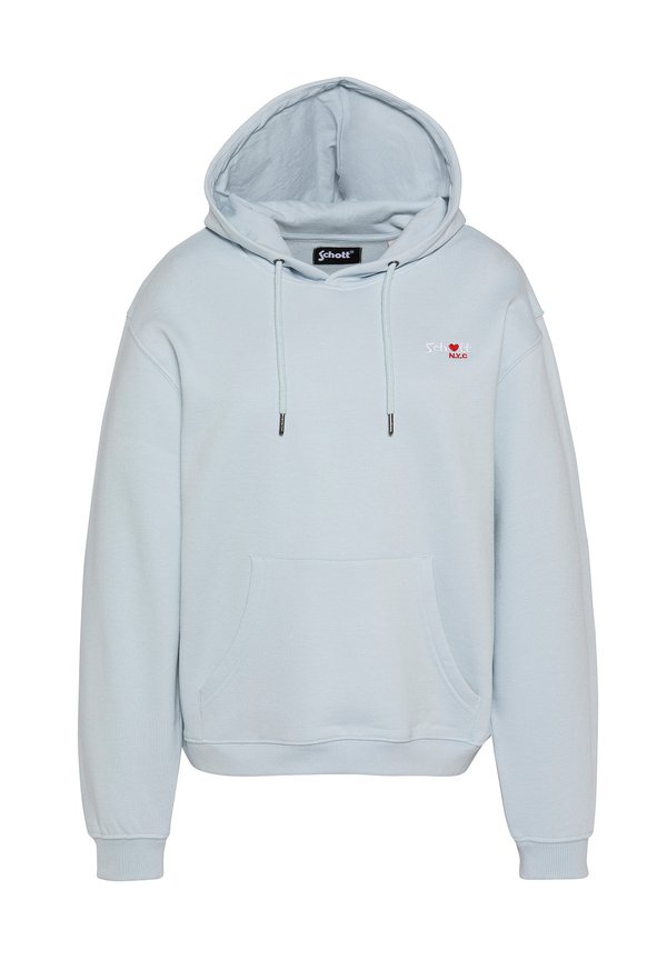 Schott SWEATSHIRT À CAPUCHE AVEC BRODERIE CUR