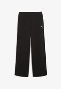 Puma WARDROBE ESS PEACH TOUCH SLOUCHY - Tracksuit bottoms - black