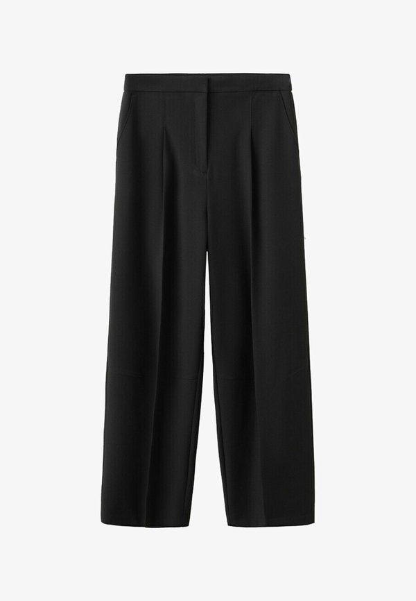 Mango Trousers - black