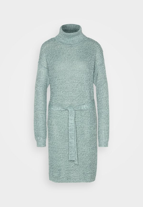 JDY JDYMEGAN COWLNECK BELT DRESS