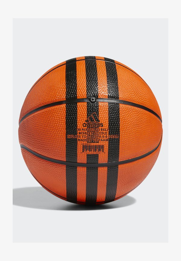 adidas Performance 3S RUBBER X3 - Basketball - basketball natural/black/gold met.