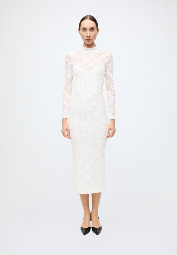 Bardot CARMEN LACE CORSET MIDI DRESS
