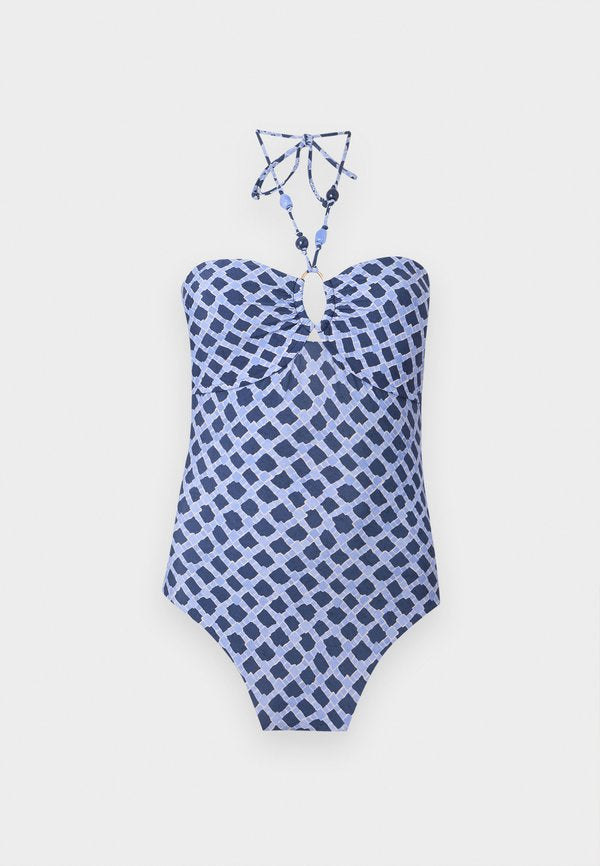 Seafolly MARSEILLE RING FRONT BANDEAU ONE PIECE