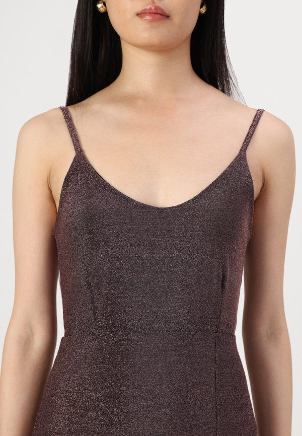 WAL G. BRENDA STRAPPY GLITTER MAXI