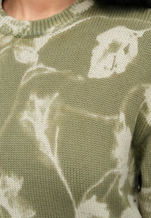 Obey Clothing LEAVES CREW SWEATER