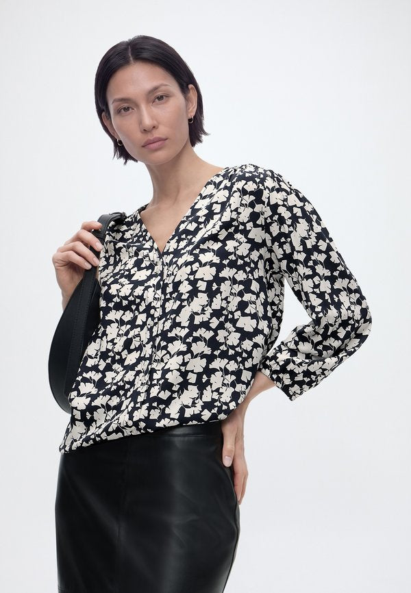 TOM TAILOR BLOUSE WITH V-NECK