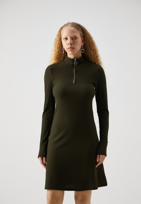 ONLY ONLNELLA HALF ZIP DRESS