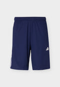 adidas Performance WORKOUT ESSENTIALS BASE 3 STRIPES 9 INCH SHORT - Sports shorts - dark blue/white