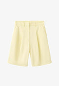 Mango ADULT - Denim shorts - light yellow