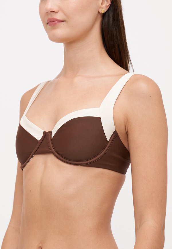 Abercrombie & Fitch Wide Strap Underwire Bikini Top
