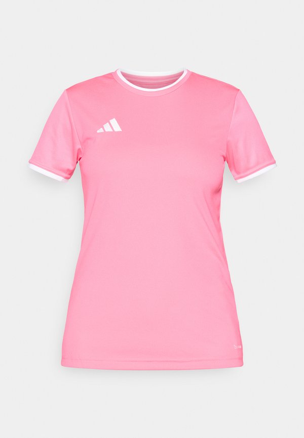 adidas Performance ENTRADA26 - Sports T-shirt - solar pink/white
