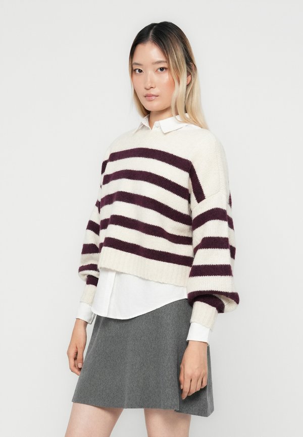ONLY ONLAYA LIFE L/S BOATNECK CC KNT