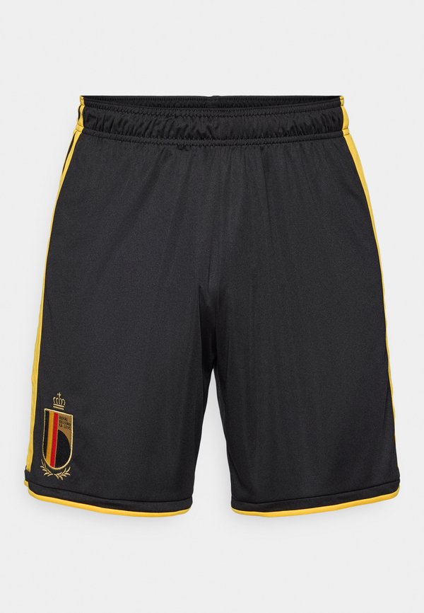 adidas Performance BELGIUM 26 HOME SHORTS - National team wear - black/bold gold-coloured