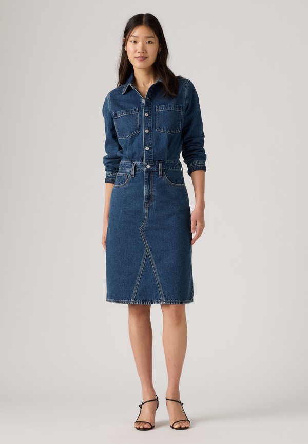 Levi's® WESTERN DRESS - Denim dress - stellar strauss