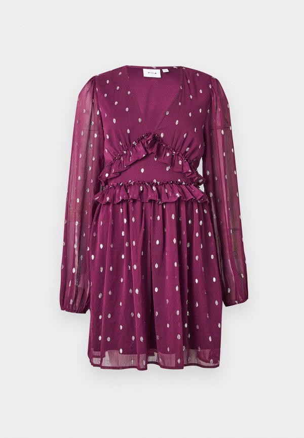 VILA VITOMMI V NECK DRESS