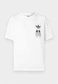 adidas Originals LOOSE GRAPHIC UNISEX - Print T-shirt - white