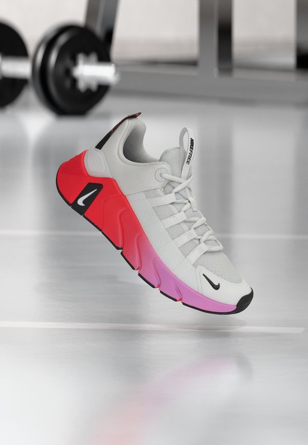 Nike Performance FREE METCON 7 - Training shoe - white/black/light crimson/light magenta/pure platinum-coloured