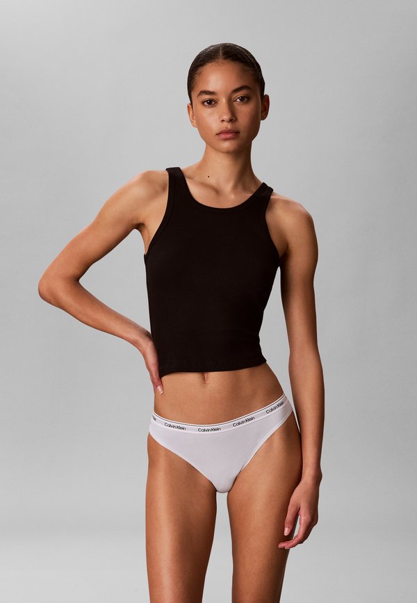Calvin Klein Underwear ICON LOGO 3 PACK - Briefs - black/classic white/plein air
