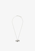 Bershka Necklace - silver-coloured