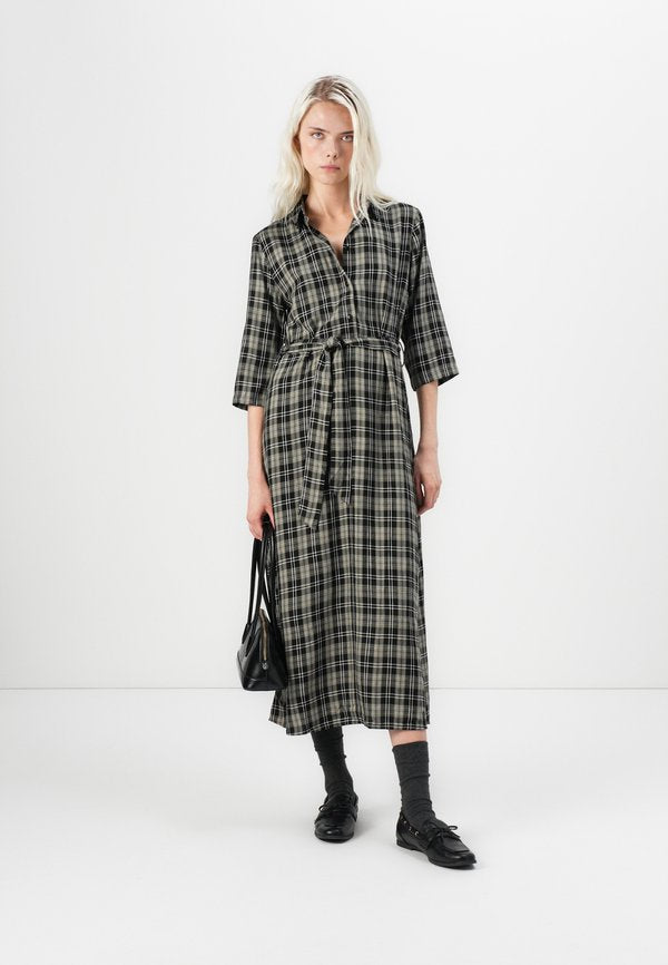 JDY JDYSTAY 3/4 MIDCALF SHIRT DRESS WVN