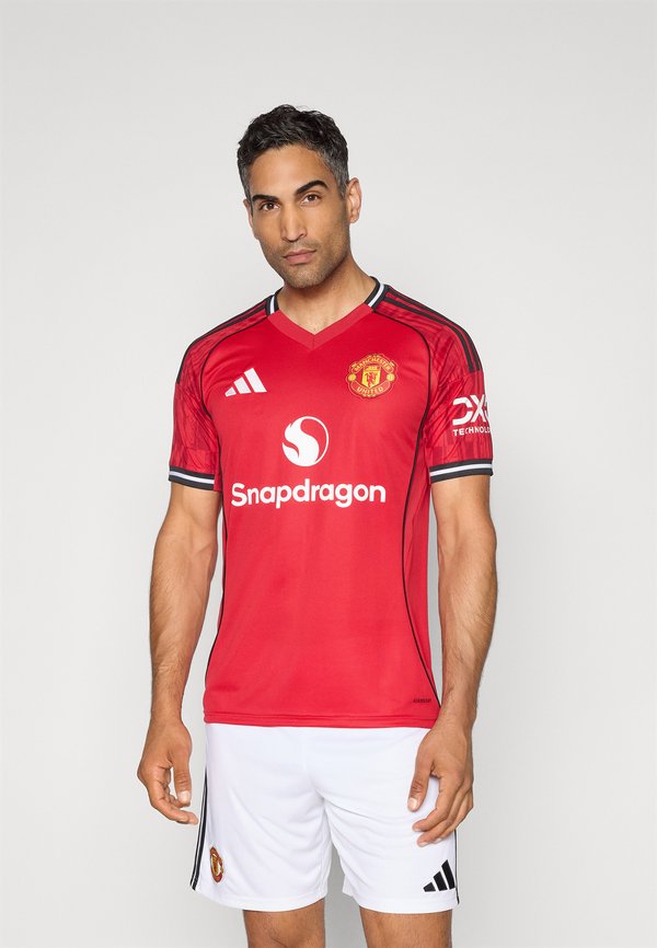 adidas Performance MANCHESTER UNITED 25/26 HOME JERSEY - Club wear - red