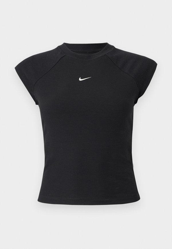 Nike Sportswear CHILL - Basic T-shirt - black/sail