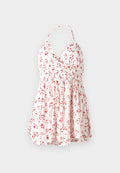 Hollister Co. BARE CHANNELED DROP WAIST ROMPER