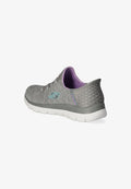 Skechers DAZZLING HAZE - Slip-ons - grau