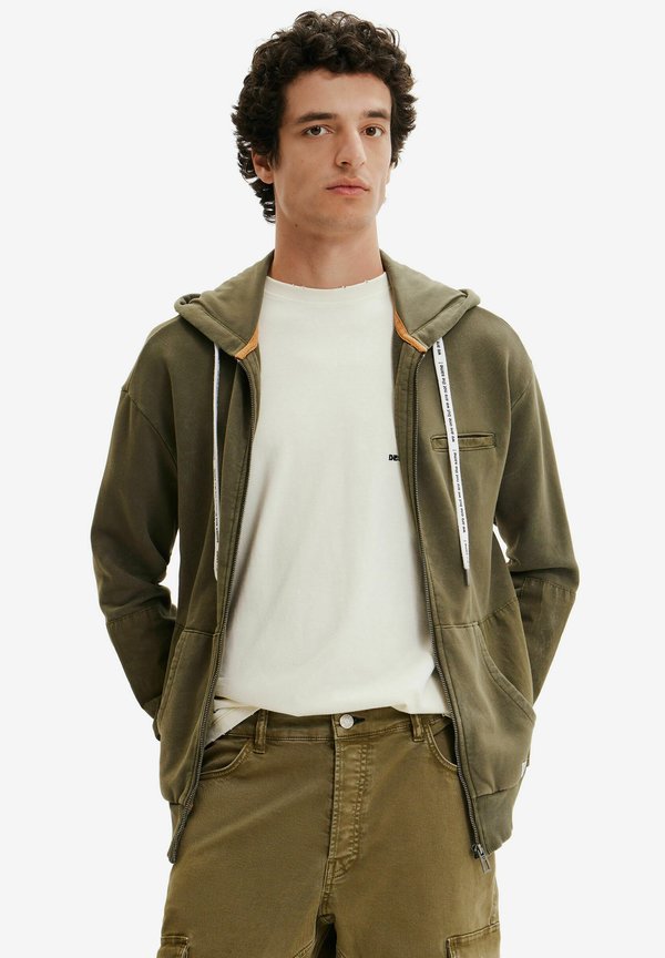 Desigual ZIP-UP HOODIE