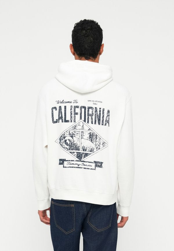 Tommy Jeans BACK SLOGAN WASHED RELAXED HOODY