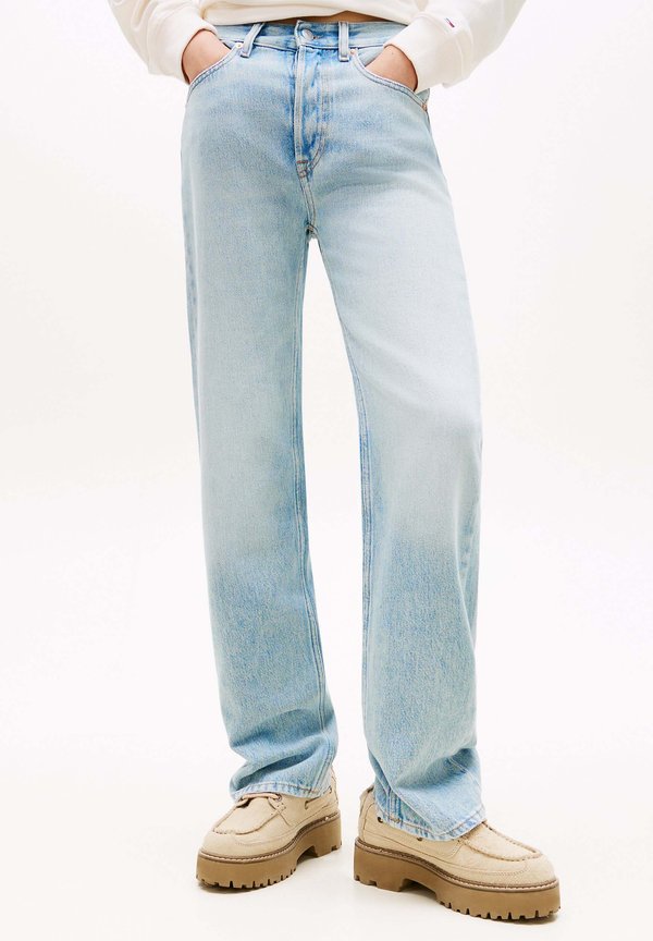 Tommy Jeans FADED MID RISE STRAIGHT LEG JEANS